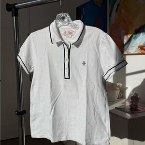 Original Penguin White Polo Shirt